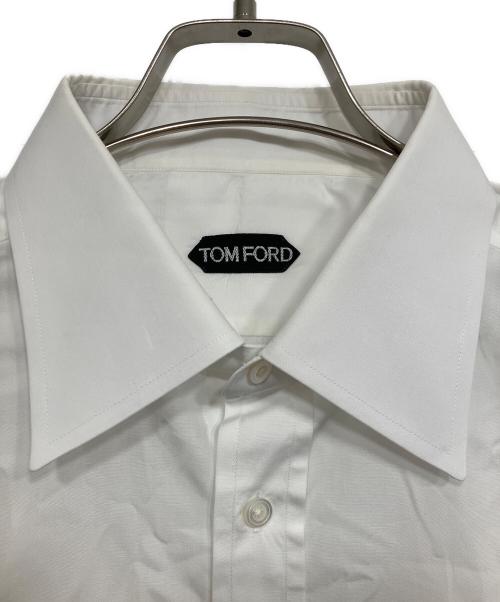 TOM FORD（トムフォード）TOM FORD (トムフォード) カフスシャツ ホワイト サイズ:43-17の古着・服飾アイテム