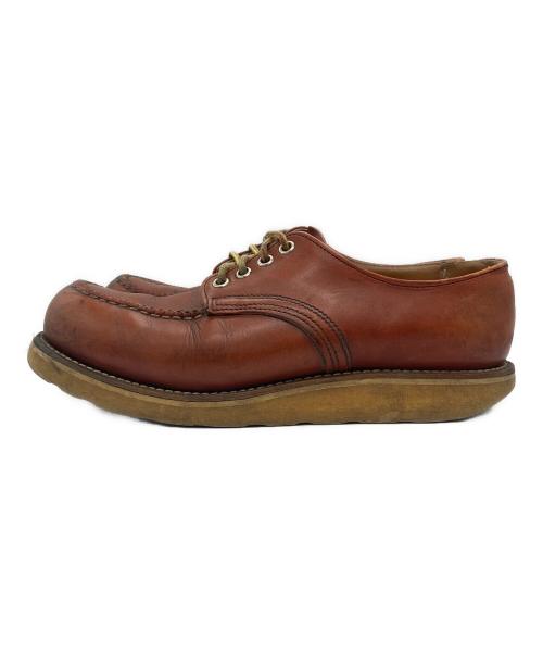RED WING（レッドウィング）RED WING (レッドウィング) ワークオックスフォードシューズ ブラウン サイズ:7 1/2 Dの古着・服飾アイテム