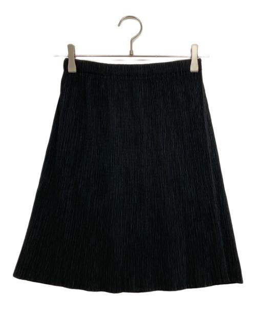 ISSEY MIYAKE（イッセイミヤケ）ISSEY MIYAKE (イッセイミヤケ) プリーツスカート ブラック サイズ:Mの古着・服飾アイテム