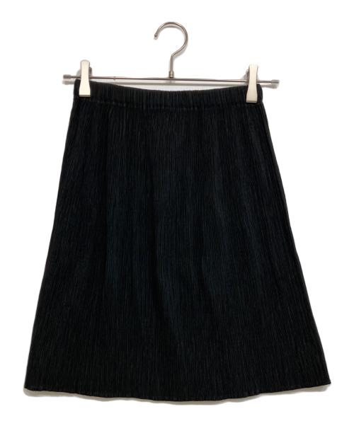 ISSEY MIYAKE（イッセイミヤケ）ISSEY MIYAKE (イッセイミヤケ) プリーツスカート ブラック サイズ:Mの古着・服飾アイテム