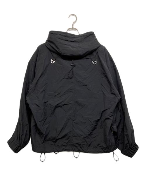 NILoS（ニルズ）NILoS (ニルズ) ナイロンフーデッドジャケット ブラック サイズ:2の古着・服飾アイテム