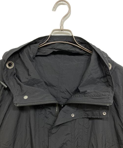 NILoS（ニルズ）NILoS (ニルズ) ナイロンフーデッドジャケット ブラック サイズ:2の古着・服飾アイテム