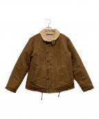 Stevenson Overall Co.スティーブンソンオーバーオール）の古着「N-1 デッキジャケット」｜ブラウン