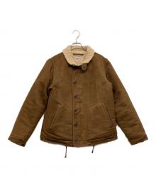 Stevenson Overall Co.（スティーブンソンオーバーオール）の古着「N-1 デッキジャケット」｜ブラウン