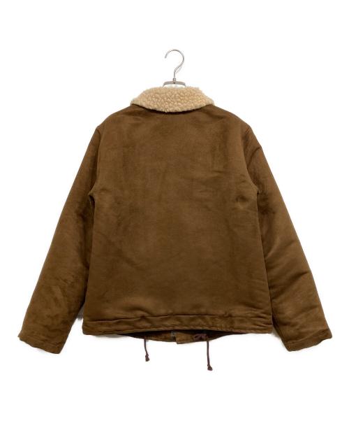 Stevenson Overall Co.（スティーブンソンオーバーオール）Stevenson Overall Co. (スティーブンソンオーバーオール) N-1 デッキジャケット ブラウン サイズ:38の古着・服飾アイテム
