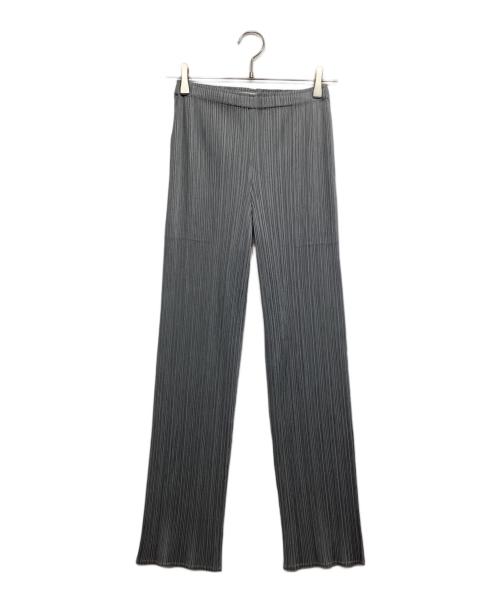 PLEATS PLEASE（プリーツプリーズ）PLEATS PLEASE (プリーツプリーズ) プリーツパンツ グレー サイズ:2の古着・服飾アイテム