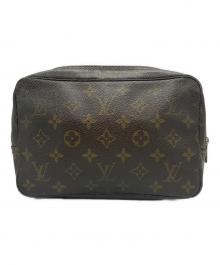 LOUIS VUITTON（ルイ ヴィトン）の古着「コスメポーチ」｜ブラウン