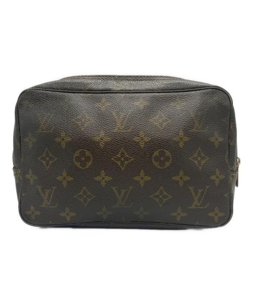 LOUIS VUITTON（ルイ ヴィトン）LOUIS VUITTON (ルイ ヴィトン) コスメポーチ ブラウンの古着・服飾アイテム