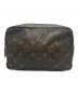 LOUIS VUITTON (ルイ ヴィトン) コスメポーチ ブラウン：15000円
