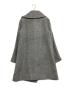 Max Mara Studio (マックスマーラ ストゥディオ) ダブルブレストシャギーコート グレー サイズ:42：30000円