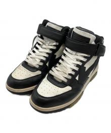 OFFWHITE（オフホワイト）の古着「Out Of Office Mid Top Leather Sneaker」｜ホワイト×ブラック