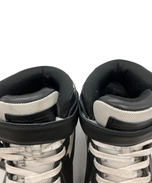 OFFWHITE（オフホワイト）OFFWHITE (オフホワイト) Out Of Office Mid Top Leather Sneaker ホワイト×ブラック サイズ:43の古着・服飾アイテム