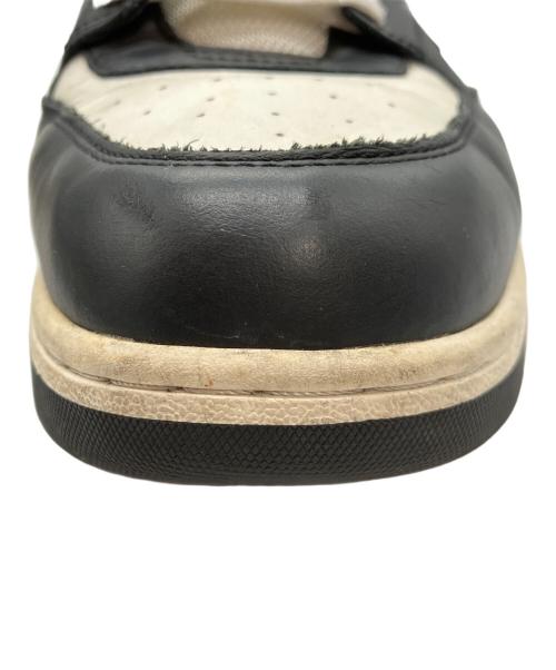 OFFWHITE（オフホワイト）OFFWHITE (オフホワイト) Out Of Office Mid Top Leather Sneaker ホワイト×ブラック サイズ:43の古着・服飾アイテム