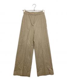 theory luxe（セオリーリュクス）の古着「SUPER SAXONYパンツ」｜ベージュ