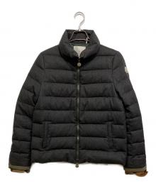 MONCLER×sacai（モンクレール×サカイ）の古着「SEORI 袖フリル ダウンジャケット」｜グレー