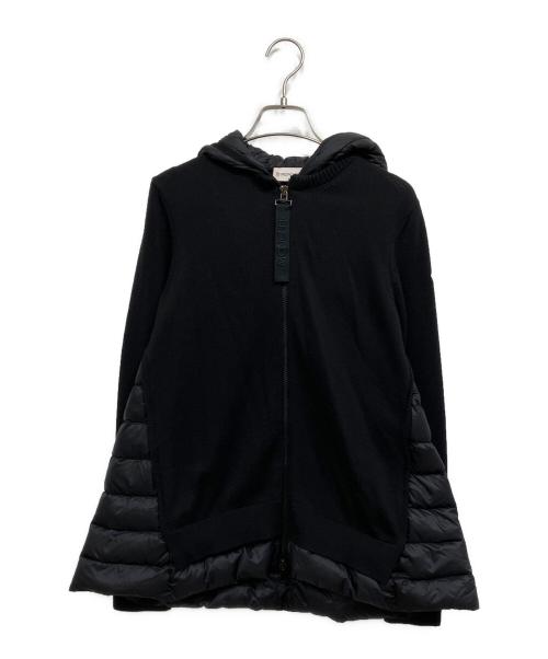 MONCLER（モンクレール）MONCLER (モンクレール) MAGLIONE TRICOT CARDIGAN ブラック サイズ:Sの古着・服飾アイテム