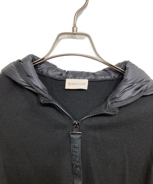 MONCLER（モンクレール）MONCLER (モンクレール) MAGLIONE TRICOT CARDIGAN ブラック サイズ:Sの古着・服飾アイテム