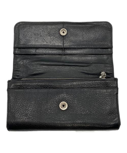 CHROME HEARTS（クロムハーツ）CHROME HEARTS (クロムハーツ) 長財布 ブラックの古着・服飾アイテム