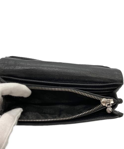 CHROME HEARTS（クロムハーツ）CHROME HEARTS (クロムハーツ) 長財布 ブラックの古着・服飾アイテム