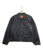 TCB jeansティーシービー ジーンズ）の古着「S40's 大戦モデルデニムジャケット」｜ブラック
