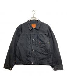 TCB jeans（ティーシービー ジーンズ）の古着「S40's 大戦モデルデニムジャケット」｜ブラック