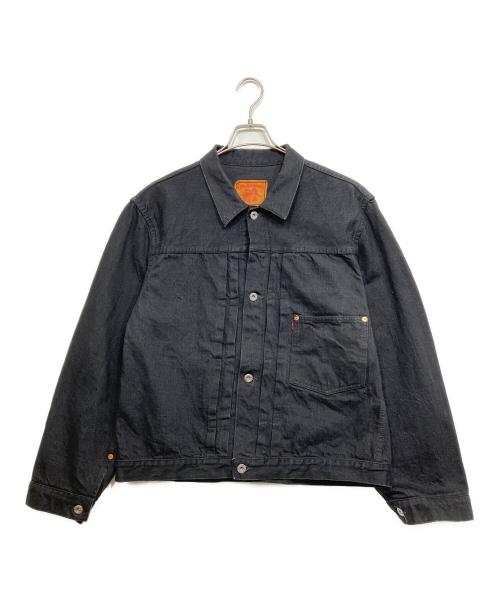TCB jeans（ティーシービー ジーンズ）TCB jeans (ティーシービー ジーンズ) S40's 大戦モデルデニムジャケット ブラック サイズ:48の古着・服飾アイテム