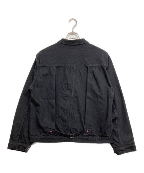 TCB jeans（ティーシービー ジーンズ）TCB jeans (ティーシービー ジーンズ) S40's 大戦モデルデニムジャケット ブラック サイズ:48の古着・服飾アイテム