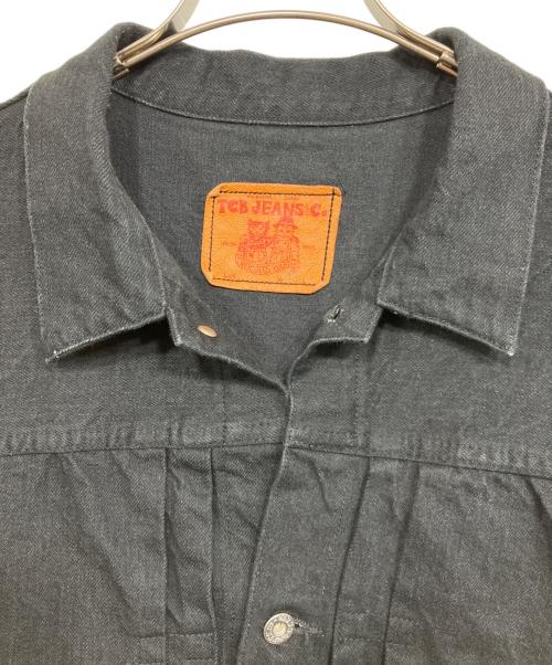 TCB jeans（ティーシービー ジーンズ）TCB jeans (ティーシービー ジーンズ) S40's 大戦モデルデニムジャケット ブラック サイズ:48の古着・服飾アイテム