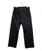TCB jeansティーシービー ジーンズ）の古着「S40's 大戦モデル デニムパンツ」｜ブラック