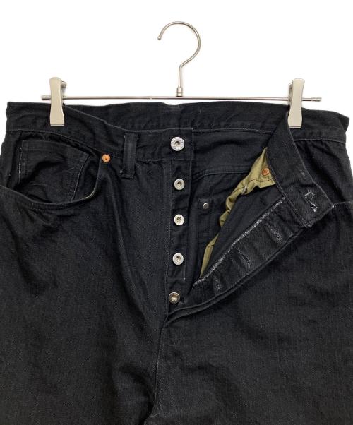 TCB jeans（ティーシービー ジーンズ）TCB jeans (ティーシービー ジーンズ) S40's 大戦モデル デニムパンツ ブラック サイズ:W38の古着・服飾アイテム