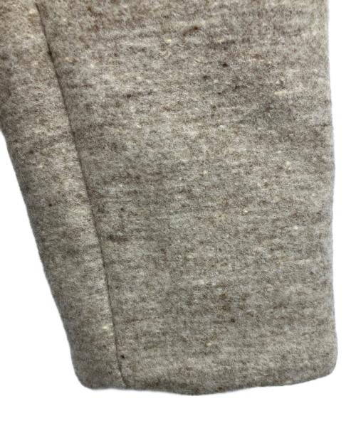 homspun（ホームスパン）homspun (ホームスパン) ウールメルトン シングルショートコート ベージュ サイズ:Sの古着・服飾アイテム