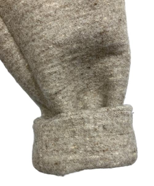 homspun（ホームスパン）homspun (ホームスパン) ウールメルトン シングルショートコート ベージュ サイズ:Sの古着・服飾アイテム