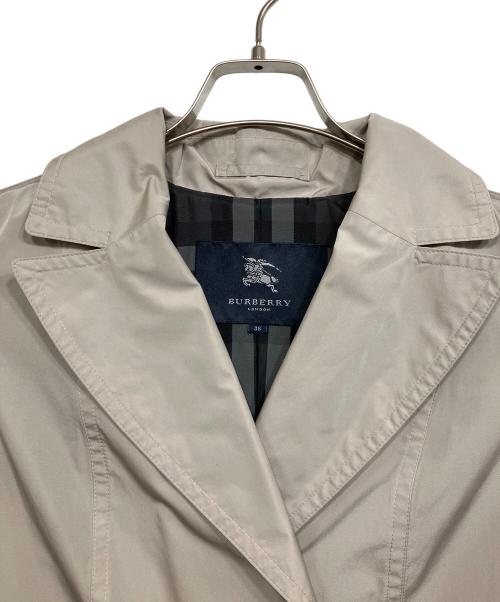BURBERRY LONDON（バーバリーロンドン）BURBERRY LONDON (バーバリーロンドン) トレンチコート アイボリー サイズ:38の古着・服飾アイテム