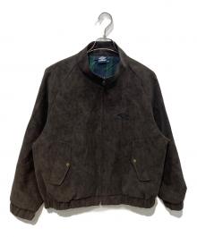 UMBRO×FREAK'S STORE（アンブロ×フリークスストア）の古着「SP Brushed Stand Collar Blouson　1059394400020」｜ブラウン