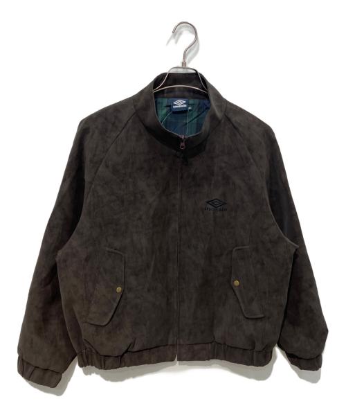 UMBRO（アンブロ）UMBRO (アンブロ) FREAK'S STORE (フリークスストア) SP Brushed Stand Collar Blouson　1059394400020 ブラウン サイズ:L 未使用品の古着・服飾アイテム