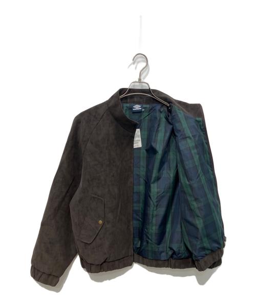 UMBRO（アンブロ）UMBRO (アンブロ) FREAK'S STORE (フリークスストア) SP Brushed Stand Collar Blouson　1059394400020 ブラウン サイズ:L 未使用品の古着・服飾アイテム