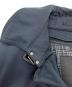 中古・古着 BURBERRY BLACK LABEL (バーバリーブラックレーベル) 裏ノバチェックステンカラーコート ネイビー サイズ:M：10000円