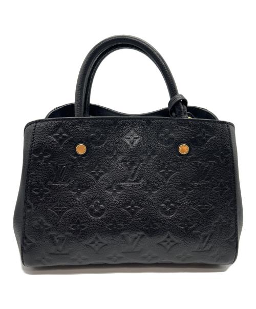 LOUIS VUITTON（ルイ ヴィトン）LOUIS VUITTON (ルイ ヴィトン) モンテーニュBB 2WAYバッグ　	モノグラム　M41053 ブラック サイズ:-の古着・服飾アイテム