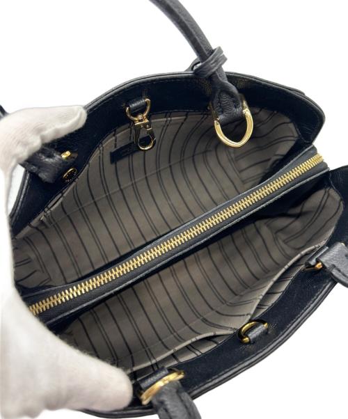 LOUIS VUITTON（ルイ ヴィトン）LOUIS VUITTON (ルイ ヴィトン) モンテーニュBB 2WAYバッグ　	モノグラム　M41053 ブラック サイズ:-の古着・服飾アイテム
