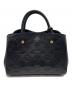 LOUIS VUITTON（ルイ ヴィトン）の古着「モンテーニュBB 2WAYバッグ　	モノグラム　M41053」｜ブラック