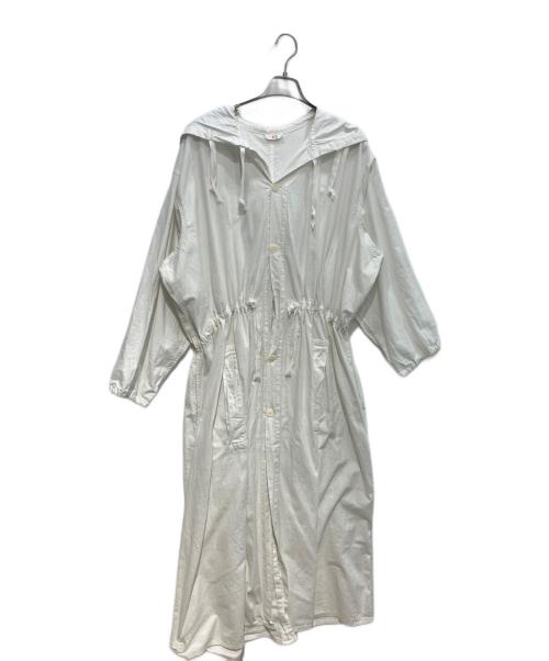 ドイツ軍（ドイツグン）ドイツ軍 (ドイツグン) フーデッドコート ホワイト サイズ:52の古着・服飾アイテム