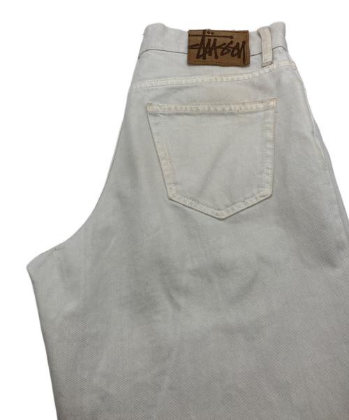 stussy（ステューシー）stussy (ステューシー) Overdyed Big Ol Jean グレー サイズ:28の古着・服飾アイテム