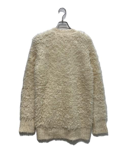 MARNI（マルニ）MARNI (マルニ) シャギーカーディガン ホワイト サイズ:36の古着・服飾アイテム