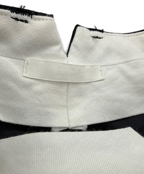 ENOF（イナフ）ENOF (イナフ) センタープレスパンツ　center press pants　EN24PT03 ブラック サイズ:1の古着・服飾アイテム