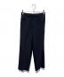 ENOF（イナフ）の古着「センタープレスパンツ　center press pants　EN24PT03」｜ブラック