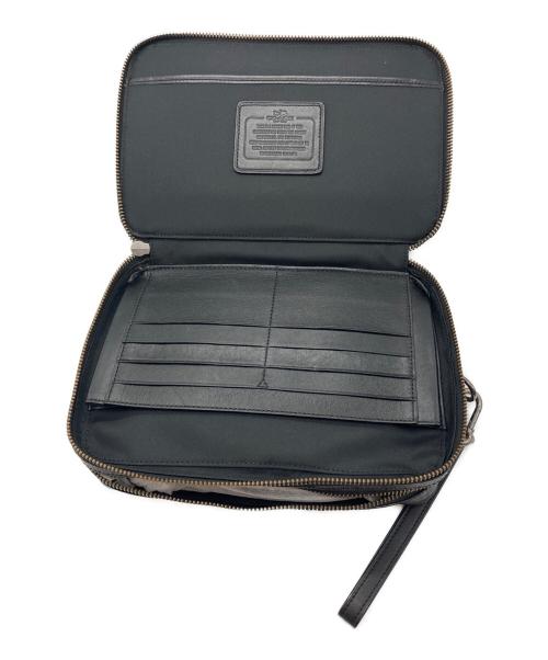 COACH（コーチ）COACH (コーチ) セカンドバッグ　シグネチャー　93546 ブラック サイズ:-の古着・服飾アイテム