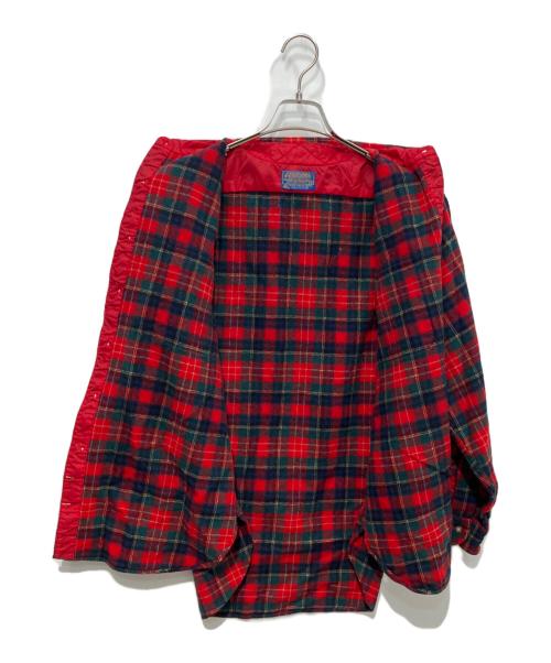 PENDLETON（ペンドルトン）PENDLETON (ペンドルトン) 70-80sネルシャツ   USA製 レッド サイズ:Lの古着・服飾アイテム