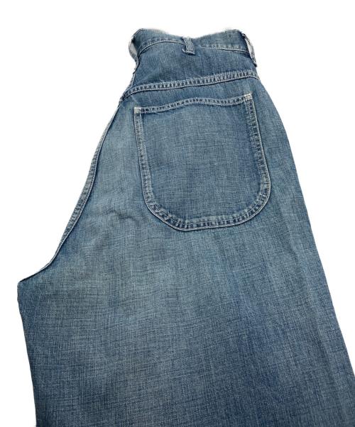 BIG JOHN（ビッグジョン）BIG JOHN (ビッグジョン) FRAMeWORK (フレームワーク) ペインターパンツ　BETTER THAN GOOD インディゴ サイズ:Mの古着・服飾アイテム