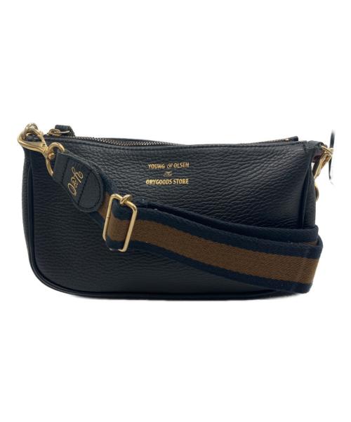 YOUNG & OLSEN The DRYGOODS STORE（ヤングアンドオルセン ザ ドライグッズストア）YOUNG & OLSEN The DRYGOODS STORE (ヤングアンドオルセン ザ ドライグッズストア) ミニショルダーバッグ ブラック サイズ:-の古着・服飾アイテム