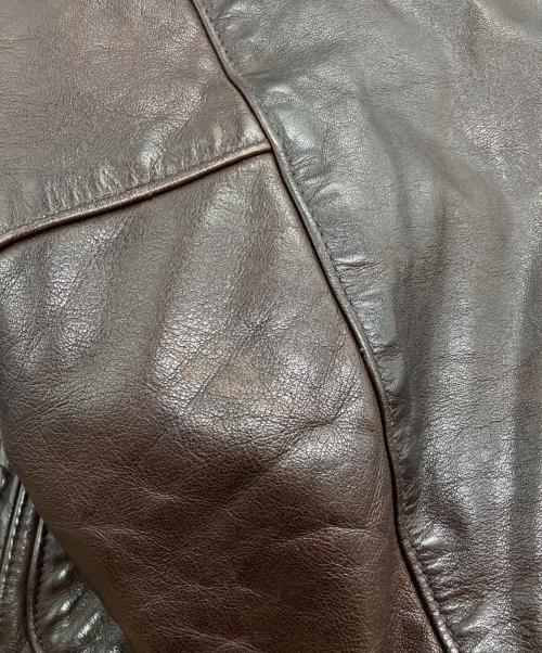 Golden Bear（ゴールデンベア）Golden Bear (ゴールデンベア) 70’S-80'S A-2フライトジャケット　USA製 ブラウン サイズ:38 1/2の古着・服飾アイテム